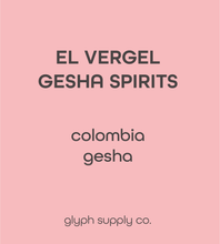 Load image into Gallery viewer, *Filter - El Vergel Gesha Spirits Colombia