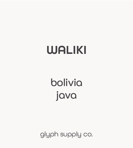 *Espresso - Waliki Bolivia